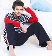 Older Boys Autograph Pure Cotton Mock Layer Pyjamas