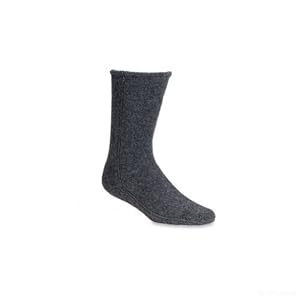 Acorn Fleece Socks Grey XXS (Womens 5-6.5)