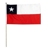 Chile Flag 12 x 18 inch