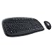 Logitech Cordless Desktop EX90 - Keyboard - wireless - RF - mouse - USB wireless receiver - Canada