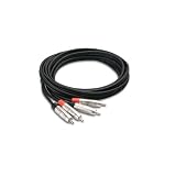 Hosa HRR-003X2 Pro Dual Cable RCA - RCA 3 Feet