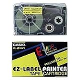 Produkt-Bild: CASIO XR-18YW1 Farbband 18mm, schwarz/gelb