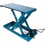 VESTIL Foot Pump Scissor Lift Tables