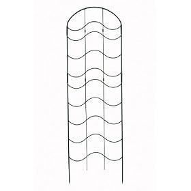 Achla FT-16E Waves Trellis Extension - Black by Achla