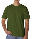 Anvil Organic Adult Short-Sleeve 100% Organic Cotton Tee - City Green