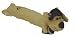 Loofa Dog 12-Inch Football Plush Dog Toy