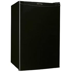Buy Danby DAR440BL 4.4-Cubic Foot Designer Compact All Refrigerator, Black by Danby now!