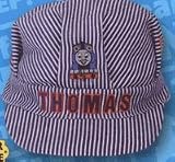 Thomas Tank Engine childrens hat stripe pattern