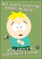 South Park Hey Who's Droppin Bombs Magnet SM2017