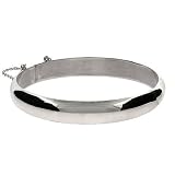 14mm Sterling Silver Bangle Bracelet