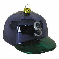 Seattle Mariners Baseball Hat Ornament