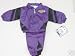 Los Angeles Lakers Youth / Kids 2 pc purple and black Wind Suit jacket and pants