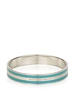 Marc by Marc Jacobs Brazalete Striped (Plateado / Turquesa)