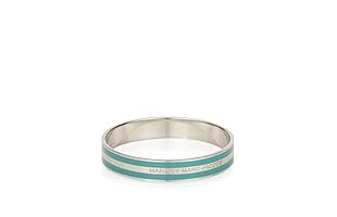 Marc by Marc Jacobs Brazalete Striped (Plateado / Turquesa)