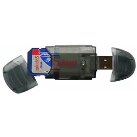 takeMS MEM-Flex Flash Memory SD Card Reader , Writer USB 2.0 ,  5-in-1
