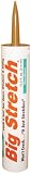 Sashco 10018 10.5oz Sashco Sealants Wood Big Stretch Caulk & Seal, 10.5-Ounce