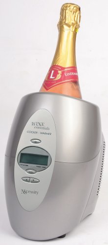 Nscessity Wine Essentials NSBC867T Wine Menu Cooler/Warmer Silver