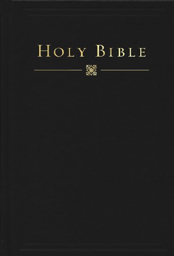 HCSB Pew Bible (Black Hardcover)