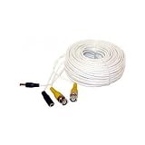 Q-See QS100B Video and Power 100-Foot BNC Male Cable with 2 Female Connectors