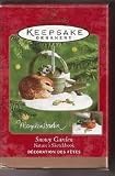 2000 Hallmark SNOWY GARDEN Nature