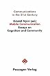 Mobile Communication. Essays on Cognition and Community