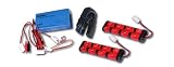 Holiday Saving Combo: Two Tenergy 9.6V 4500mAh High Power NiMH Battery for AirSoft Rifles or Cars With A smart Charger (7.2V-12V)