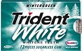 Trident White Wintergreen Sugarless Gum - 12 X 12 Pack