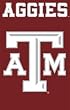 Texas A&M Aggies Applique Embroidered Banner Flag 44"x28" NCAA College Athletics Fan Shop Sports Team Merchandise