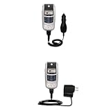 Essential Kit for the Motorola A780 - includes Car and Wall Charger with Rapid Charge Technology - Gomadic Brand w/ TipExchange Technology
