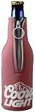 Coors Light Pink Beer Bottle Suit Koozie Huggie Cooler