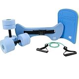 Power Systems Aqua Kit Includes Water Dumbbells, Water Flotation Belt, Aqua Versa-Tube and Kickboard
