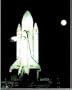 NASA Space Shuttle Astronaut Rocket Art Print POSTER - 13x19