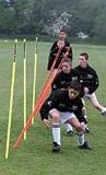 from Forsport 1.7m Club Football Training Pole (29mm Diameter) - Yellow (each)