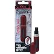 Travalo Travel Spray by Travalo Mini Travel Refillable Spray with Cap Refills from Any Fragrance Bottle (Red) .135 oz For Women