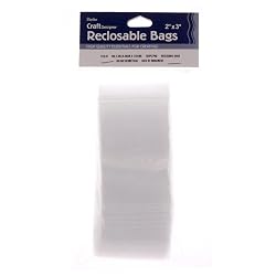 2" x 3" Recloseable Storage Bag, 100 Pc/Pkg