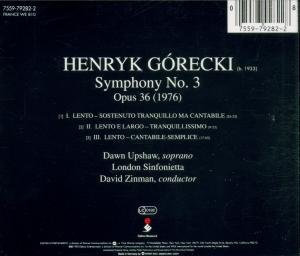 Henryk Gorecki: Symphony 3 