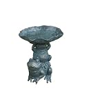 New Creative - Frog on Frog Birdbath/Feeder