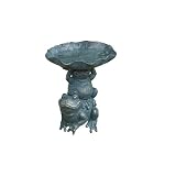 New Creative - Frog on Frog Birdbath Feeder by New Creative