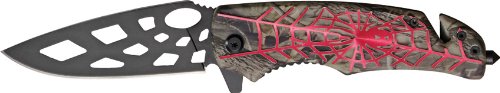 Tac Force TF-643RD Assisted Opening Folding Knife 4.5-Inch Closed Tac Force TF-643RD Assisted Opening Folding Knife 4.5-Inch Closed Hunting Knives