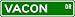 Vacón Street Sign ~ Martial Arts Gift ~ Aluminum
