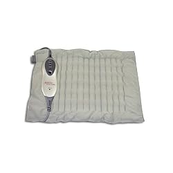 Sunbeam Health at Home King Size Heating Pad with HeatSense Technology, Grey
