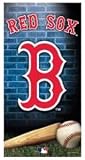 Boston Red Sox MLB Baseball Brick 2012 Wall Velour Bath or Beach Towel