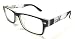 AKSHAJ Latest Ractangle Transparent Black White Printed Mat Frame Spectacle Frame Shades RS.449.00