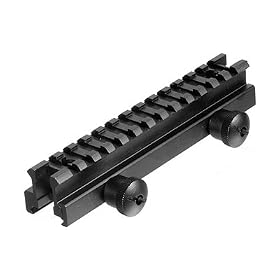 UTG Weaver/Picatinny Riser Mount, Medium Profile, 0.83 High, 13 Slots