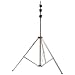 Photo : Photogenic 8' Air Cushioned, Heavy Duty Lightstand with 5/8" Mounting Stud, 4 Section with 3 Risers, Chrome.