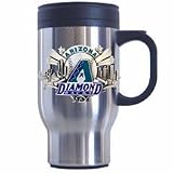 Arizona Diamondbacks MLB Pewter Stainless Steel Travel Mug