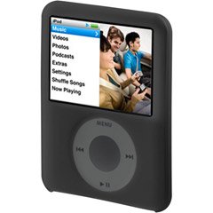 Belkin Silicone Case for iPod nano 3G (Black)