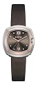 Versus By Versace Ladies 'U&Me' Dark Brown Leather Strap Watch