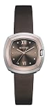 Versus By Versace Ladies 'U&Me' Dark Brown Leather Strap Watch