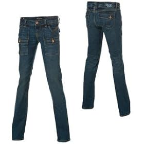 Volcom Starla Rock Straight-Leg Cargo Denim Pant - Women's